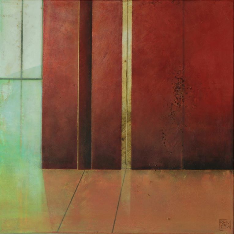 Coloured Light Room II / 2019 - Acryl auf Leinwand - 60x60cm